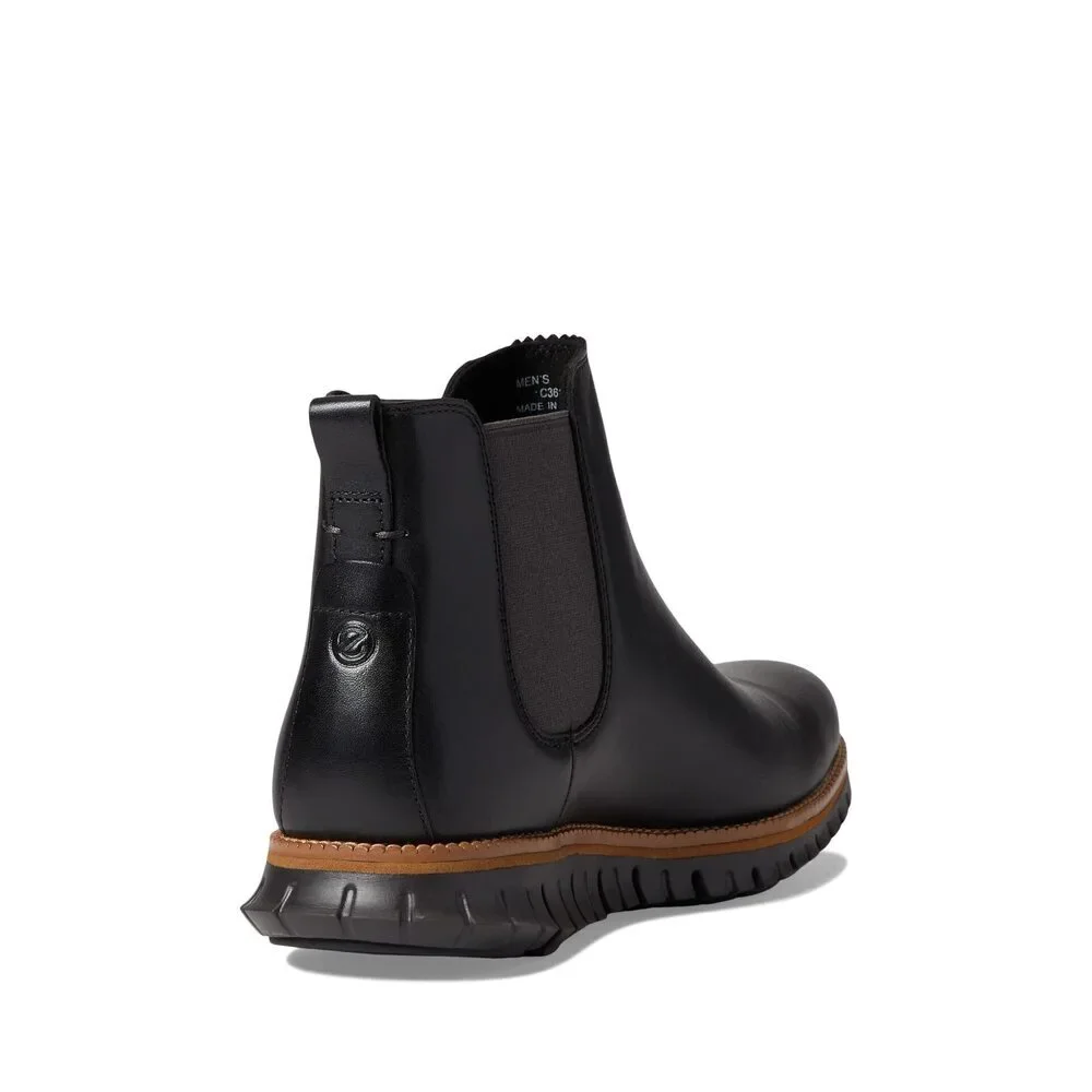 Cole Haan Zerogrand Chelsea WP Black/Dark Pavement Waterproof 10.5 D (M)
